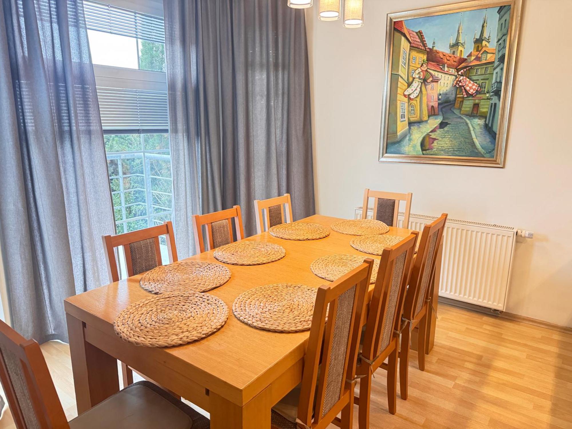 Diamondvilla, 4 Bedroom Apartment, Garden & Spa Praga Esterno foto